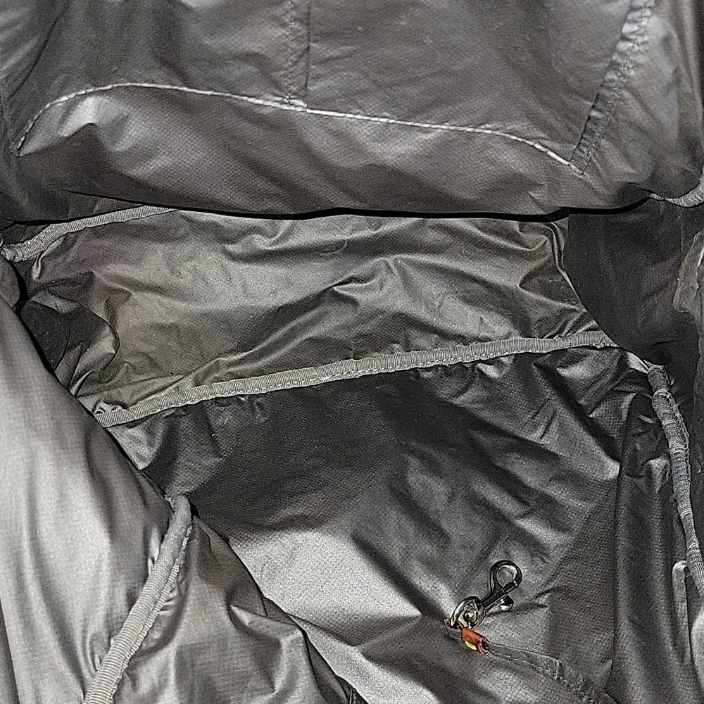MZ Wallace Quilted Gray Nylon Backpack